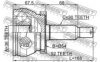 FEBEST 1210-CMATA52 Joint, drive shaft